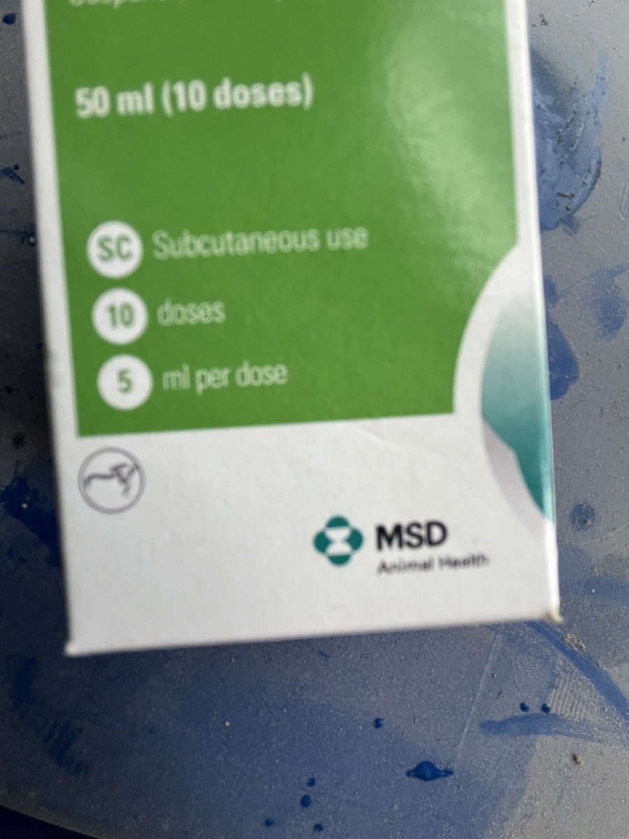Probably the greatest advancement in animal medicine of the last 10 years, putting the simple instructions on the box😂😂
