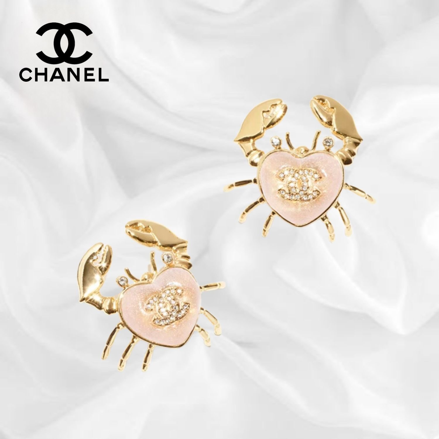 【レアなカニモチーフ♡】CHANEL ピアス レアなカニモチーフ♡】CHANEL ピアス (CHANEL/ピアス