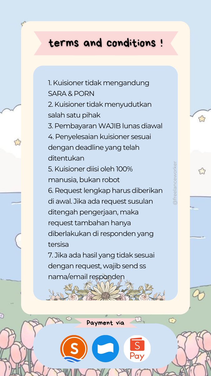 flworkers_'s tweet image. Neww Pricelist 🩵🩷