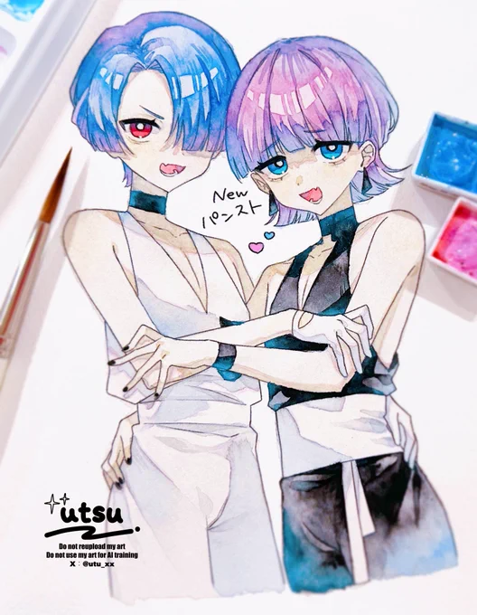 天使兄弟…cute… #NewPSG #Newパンスト