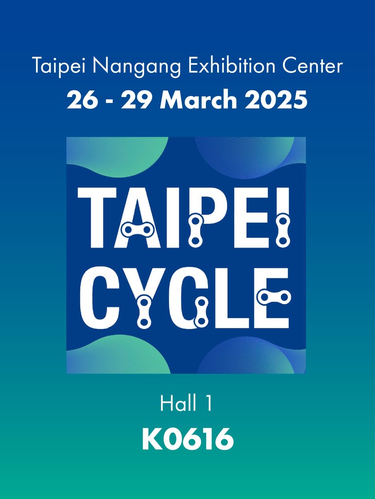 🚴‍♂️ Exustar is heading to Taipei Cycle 2025! 🚴‍♀️

Join us at the Taipei Nangang Exhibition Center from March 26-29, 2025, where cycling innovation takes center stage! Find us in Hall 1, Booth K0616, and explore our latest high-performance cycling gear.

See you in Taipei! 🌏🔧