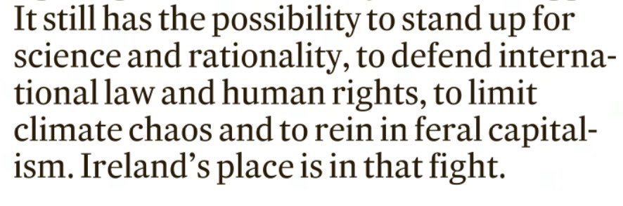 Coastal Concern Alliance (@coastalconcern) on Twitter photo Today <a href="/fotoole/">Fintan O'Toole</a> <a href="/IrishTimes/">The Irish Times</a> concludes that Ireland can find a place in the world & lays out what is possible. All critical to current State policy on near-shore wind. If we get them right - science, rationality, human rights and international law - then we can win for climate. Today <a href="/fotoole/">Fintan O'Toole</a> <a href="/IrishTimes/">The Irish Times</a> concludes that Ireland can find a place in the world & lays out what is possible. All critical to current State policy on near-shore wind. If we get them right - science, rationality, human rights and international law - then we can win for climate.