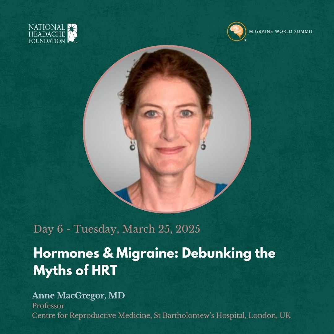 NHF's tweet photo. Today’s Migraine World Summit 2025 sessions explores combination therapies, at-home remedies, and hormones and migraine. Each day's sessions start at 3:00 pm ET and are available for free for 24 hours. Register: https://t.co/7ZAAc13t2l

#MigraineWorldSummit #MigraineTreatment https://t.co/6K3ur4MUIg