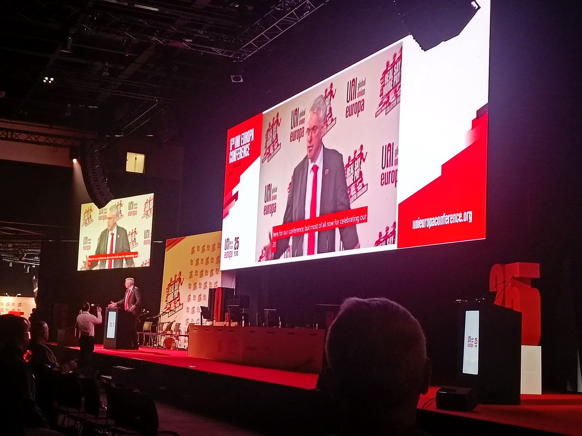 Irena Liepina (@irena_liepina) on Twitter photo <a href="/UNI_Europa/">UNI Europa</a> <a href="/ORoethig/">Oliver Roethig</a> Europe is for people, for workers and for everyone. Not only for profits. Great inspiration! <a href="/UNI_Europa/">UNI Europa</a> <a href="/ORoethig/">Oliver Roethig</a> Europe is for people, for workers and for everyone. Not only for profits. Great inspiration!