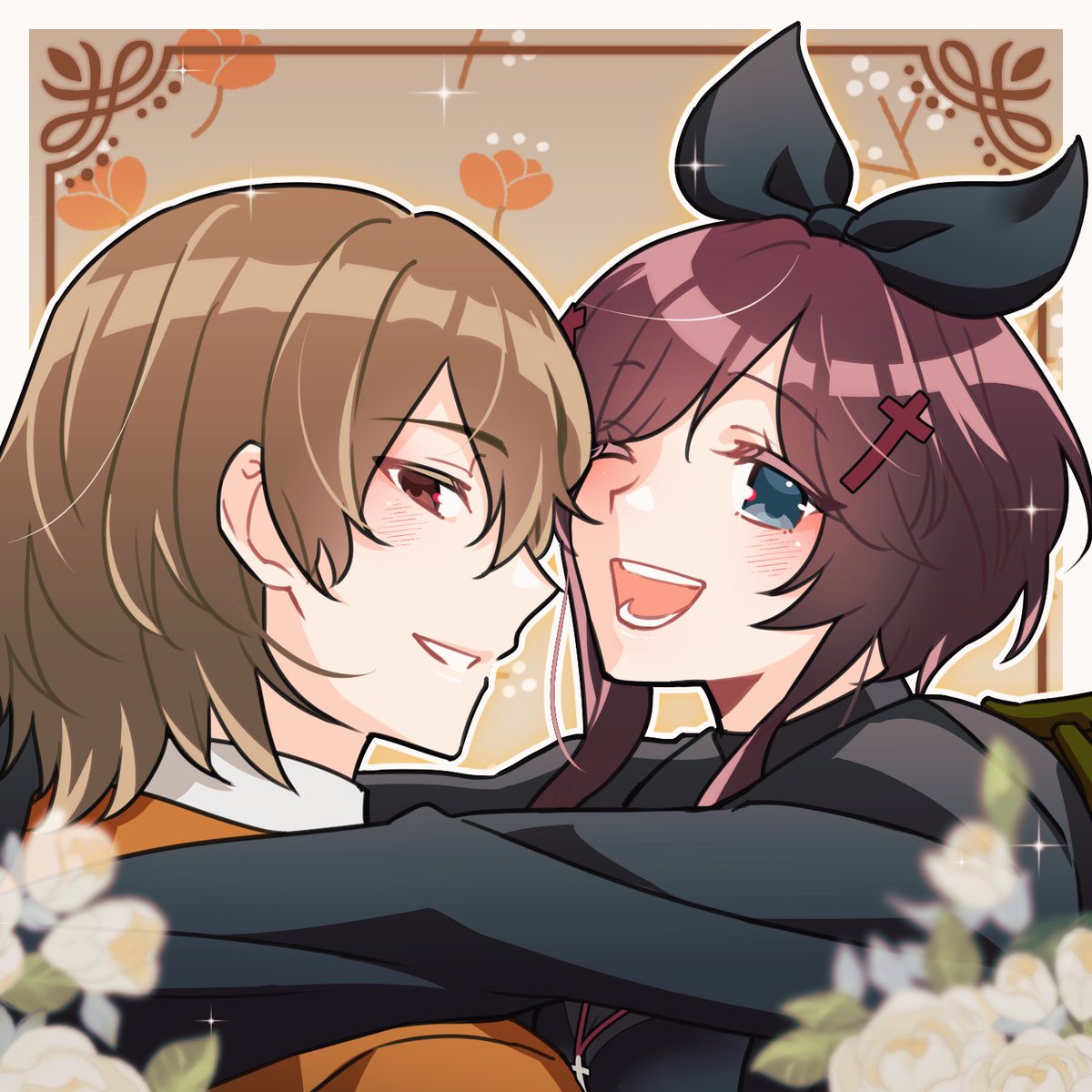 GoroRei_'s tweet photo. GoroRei chocolates!! ♥ 
This picrew is so cute...

🎨: @/kami_kakari https://t.co/24zVp1zaAy