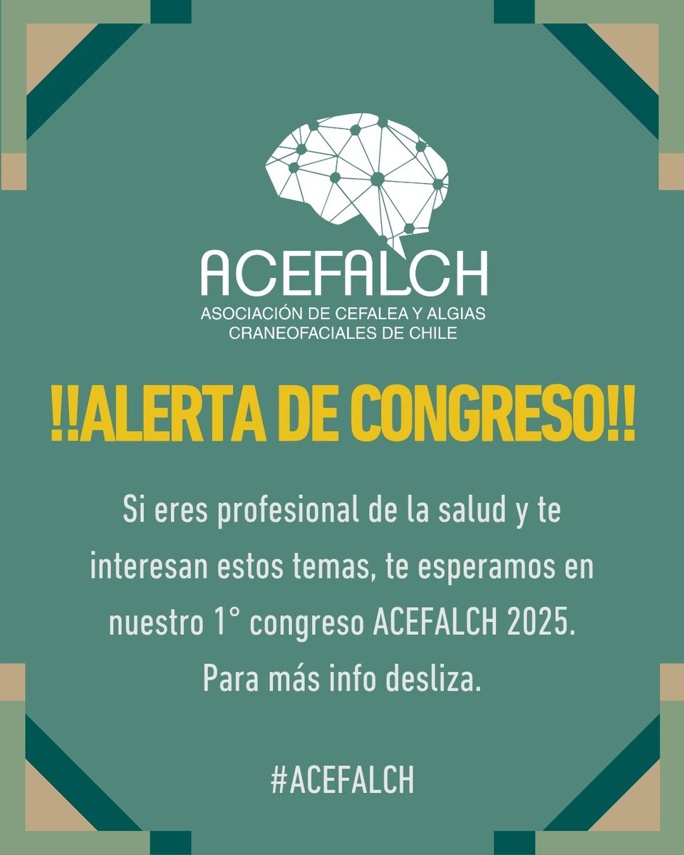 acefalch's tweet photo. Recuerden que tenemos congreso el 25 de abril. Inscripciones en el siguiente link https://t.co/GbQetF9aFA
Los esperamos! https://t.co/azEd9iqHD5
