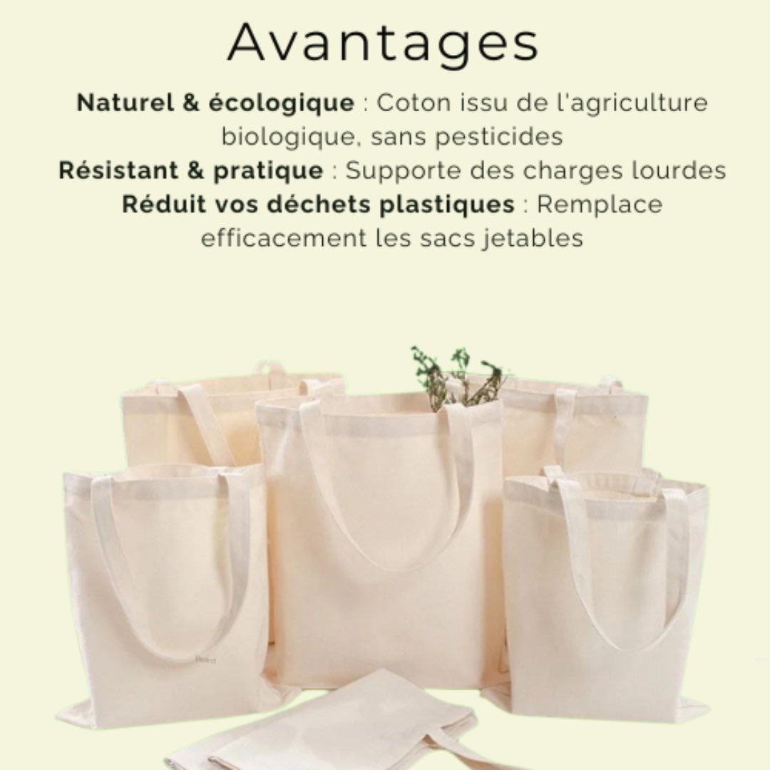Verdyo_'s tweet photo. Optez pour un geste éco-responsable avec notre sac en coton écologique ! 🌿
🛒 Commandez maintenant et adoptez un mode de vie plus vert → https://t.co/xCp3PvgDMJ
#ZéroDéchet #Écologie #ConsommationResponsable #SacCoton #ModeDeVieDurable https://t.co/D0ewL9vKeR
