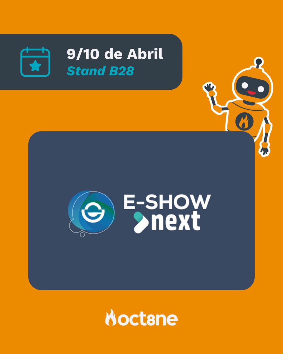 Ven a E-SHOW Barcelona a conocer nuestro chatbot con IA y ver como optimizar tu negocio gracias a la atención al cliente visual

🎟️ Regístrate gratis aquí y consigue tu entrada: registro.eshow.es/e_show_2025/es…

#eShowBarcelona #Ecommerce #Chatbot #InnovaciónDigital