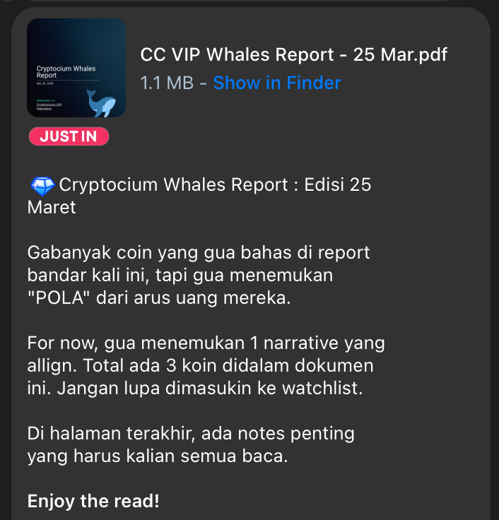 Cryptocium_id's tweet photo. 3 Koin yang lagi diakumulasi bandar hariini : 

1. $P**G*
2. $B**R
3. $A**

Sepertinya bandar US yang maen, mereka beli dari Coinbase soalnya 👀 & ketika coin diatas berada dalam 1 narrative yang sama.

Gua udah publish dokumen lengkap nya. Akses di VIP Cryptocium ya 👍

📌Mau join? Klik link di bio.