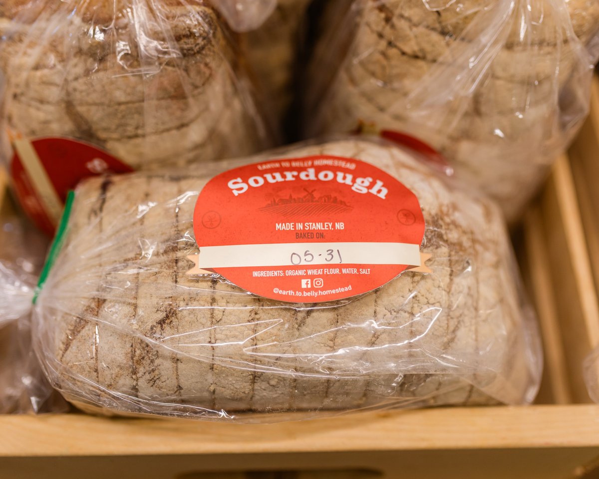 AlimentsNB's tweet image. Ces incroyables pains au levain sont fabriqués ici même au Nouveau-Brunswick! Identifiez vos artisans boulangers préférés dans la section des commentaires. Achetez local pour de bon! 

#AchetezLocalPourDeBon #NouveauBrunswick #MangerLocalNB 
#ApprovisionnementLocal #LevainNB