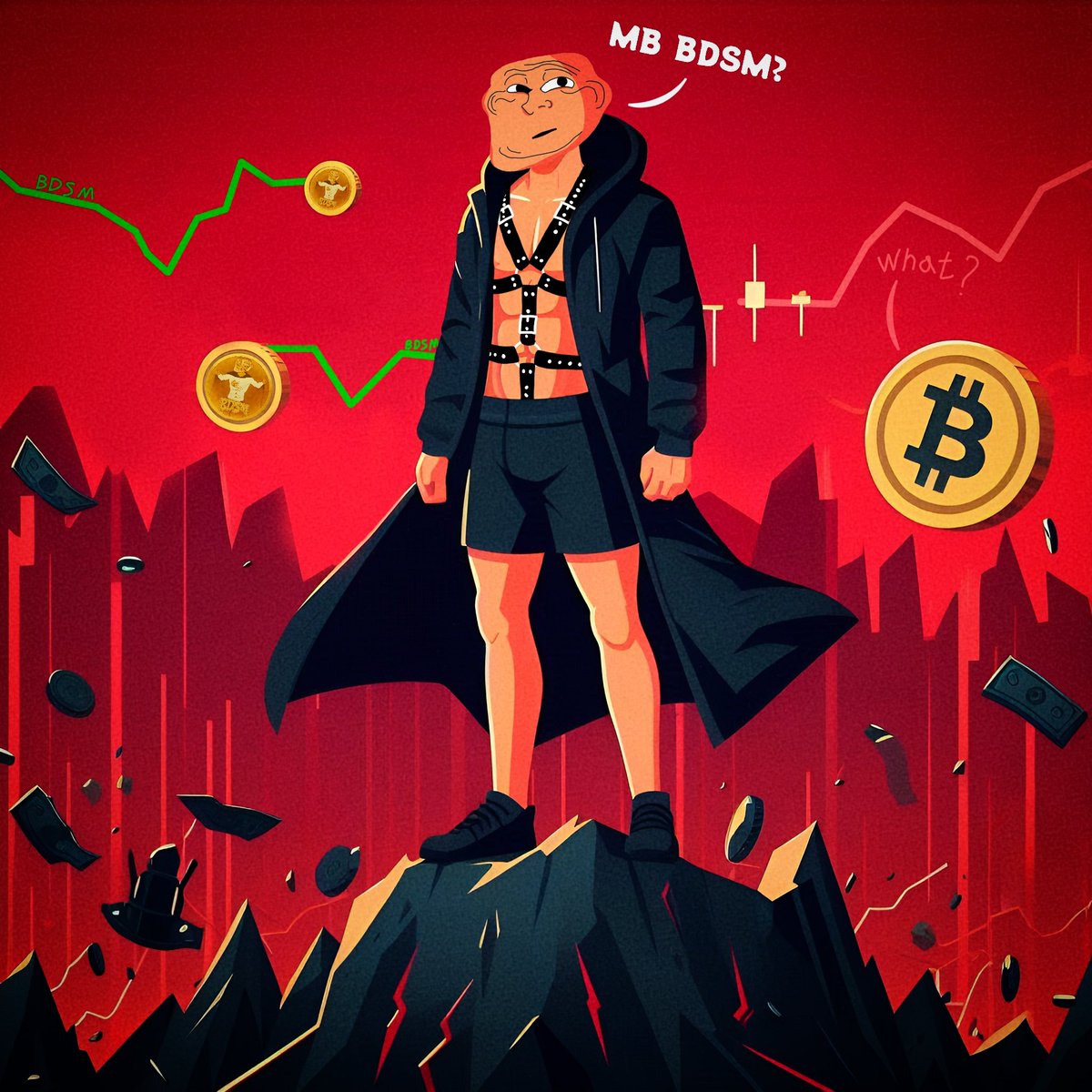 After all the losses, liquidations and pain… BDSM is back in business. Apparently, it really is about the market📈
Mb BDSM?🤔
#Crypto #CryptoNews #CryptoTrading