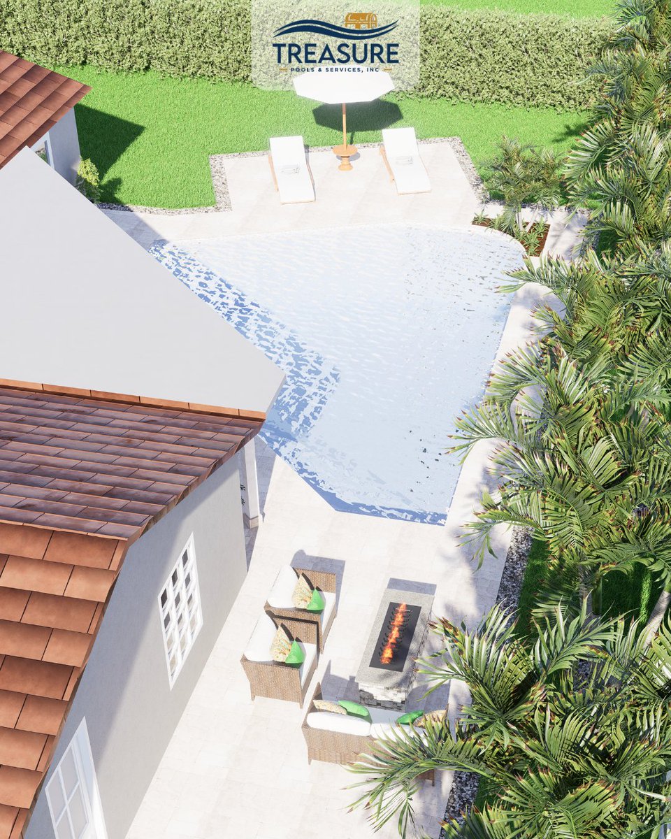 CraigPools's tweet image. A fresh new look in the making! This remodel includes a brand-new deck, two additional lounge areas, updated      tile, and a sleek new plaster finish. The perfect upgrade for a modern backyard!  
#PoolRemodel #BackyardUpgrade #TreasurePools