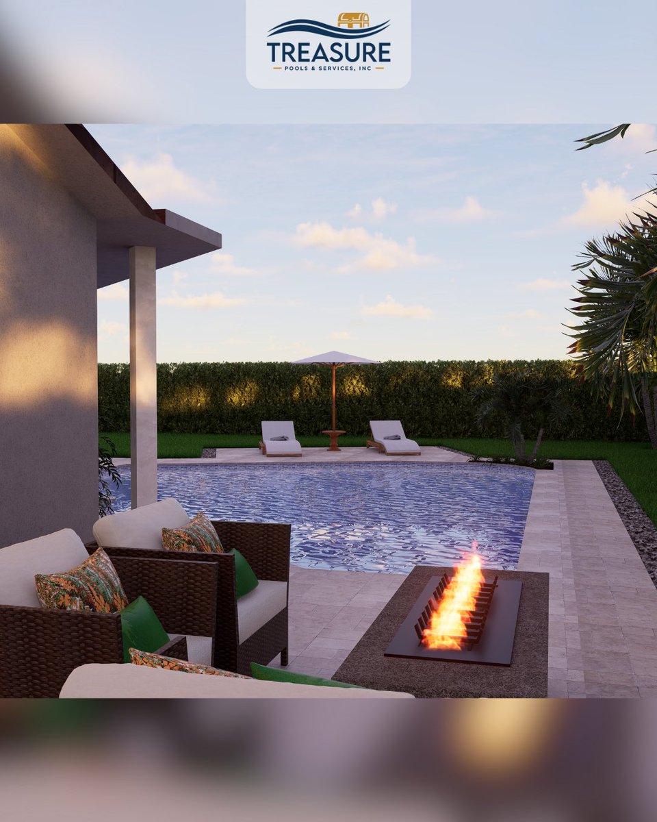 CraigPools's tweet image. A fresh new look in the making! This remodel includes a brand-new deck, two additional lounge areas, updated      tile, and a sleek new plaster finish. The perfect upgrade for a modern backyard!  
#PoolRemodel #BackyardUpgrade #TreasurePools