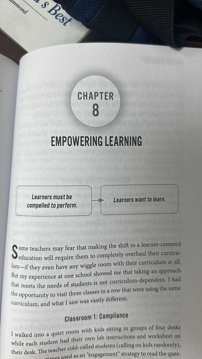 _MichaelEdD's tweet photo. Let’s stop “compelling our students to perform” and instead create classrooms where “learners WANT to learn”!
1. Compliance ❌
Vs. 
2. Engagement👍🏼
Vs. 
3. Agency 🌟 https://t.co/GRHC5FDDko