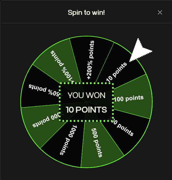 $BOOST season 1 last daily spin and... BRUH 💀😂

Thought <a href="/alphabot/"></a> would surprise me with a bigger reward lol. Still hyped for what's to come #ALPHABOT
