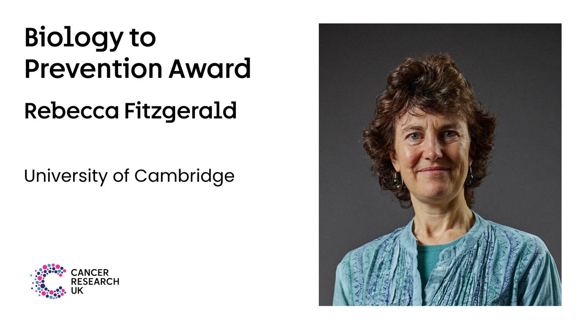 CRUKresearch's tweet image. [3/4]

Rebecca Fitzgerald &amp;amp; John Lizhe Zhuang will uncover mechanisms of proliferation in hereditary diffuse #gastriccancer to identify therapeutic targets &amp;amp; reduce life-altering gastrectomies.
#CRUKFunded
@RFitzgerald_lab | @RC_Fitzgerald | @johnlzhuang | @Cambridge_Uni