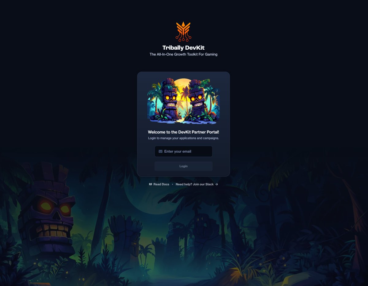 amypeniston's tweet image. Are you building a game?

The Tribally DevKit allows any game to leverage Tribally's tech &amp;amp; growth stack including:

💜 Friends lists
✅ Questing
🎁 Blessings Machine (Gacha)
&amp;amp; more coming....

Curious? It's free to jump in &amp;amp; start playing around!

Link below 👇