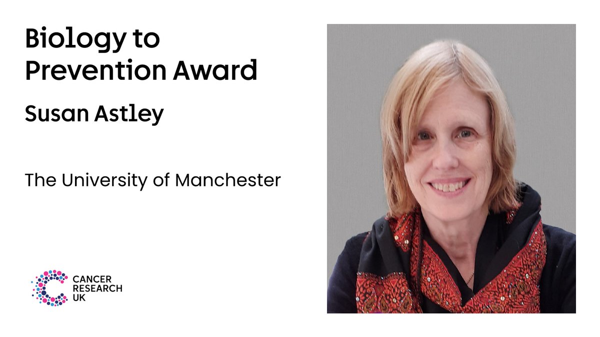 CRUKresearch's tweet image. [4/4]

Andrew Gilmore, Sacha Howell, Susan Astley Theodossiadis &amp;amp; Sankari Nagarajan will identify mammographic and genetic markers of response to preventive tamoxifen in #breastcancer to inform novel prevention strategies for resistant patients.
#CRUKFunded
@OfficialUoM