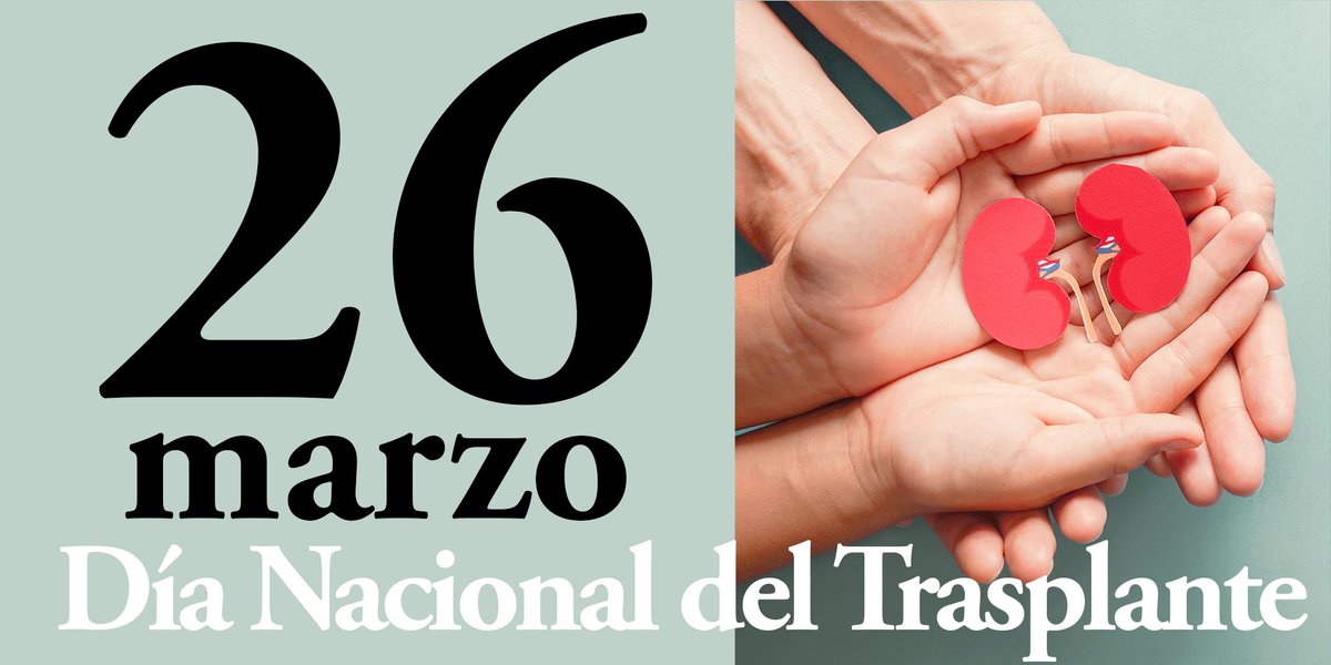 El 4º miércoles de marzo celebramos el #DiaNacionaldelTrasplante. Se celebra con una jornada organizada por la Unión de Trasplantados de Órganos Sólidos con diversas ponencias. Se puede seguir en youtube.com/ALCERTV