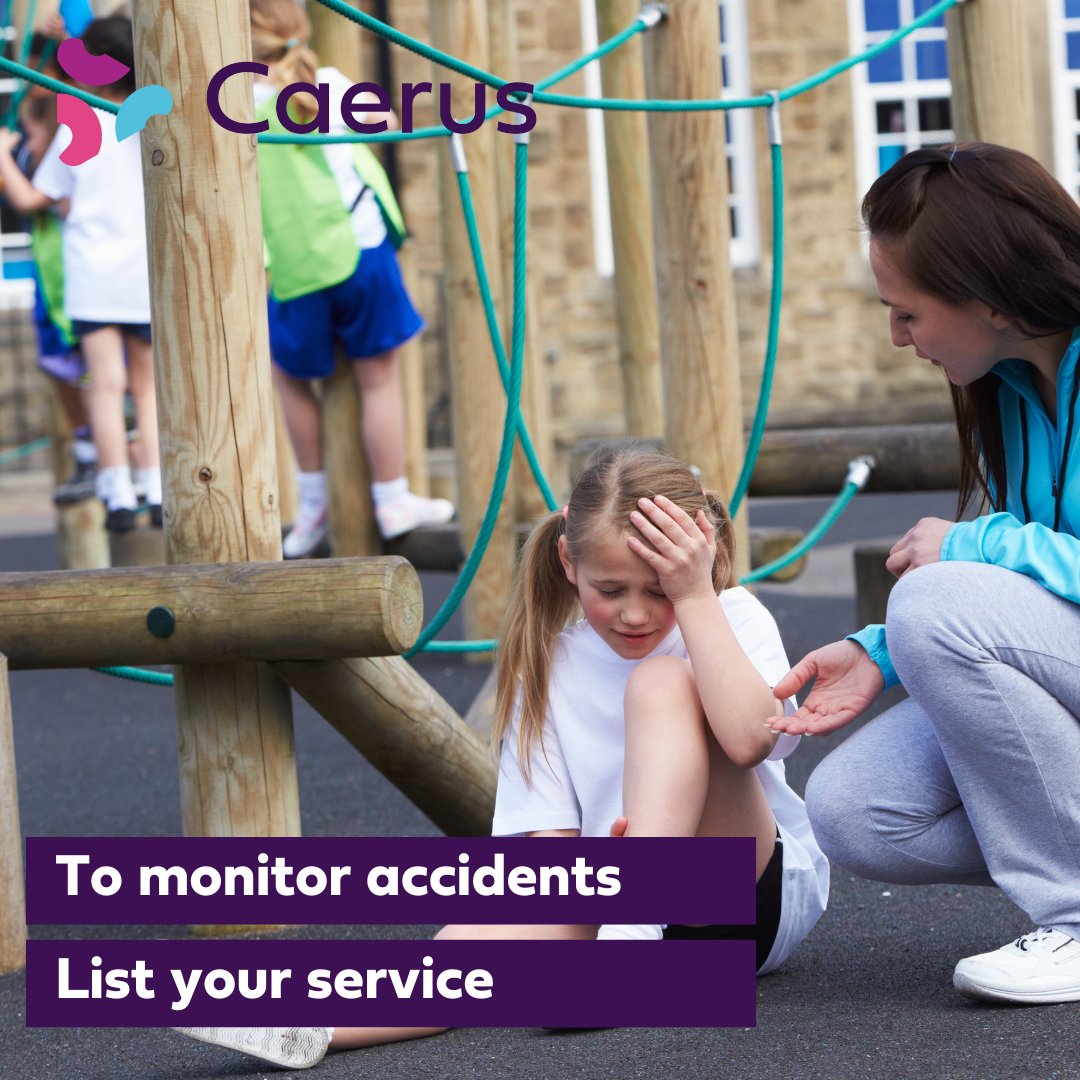 Quickly generate accident reports which can be shared to parents through the Parent's App and stored under the child's profile caerus.scot/list-your-serv…
