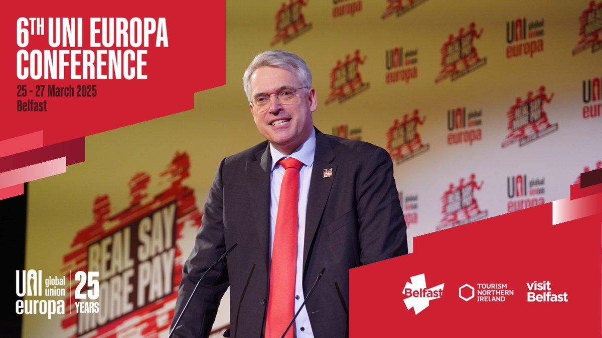 UNI Europa (@uni_europa) on Twitter photo And <a href="/ORoethig/">Oliver Roethig</a> added: “Since 25 years, UNI Europa is about a strong labour movement and making a difference for services workers.” And <a href="/ORoethig/">Oliver Roethig</a> added: “Since 25 years, UNI Europa is about a strong labour movement and making a difference for services workers.”