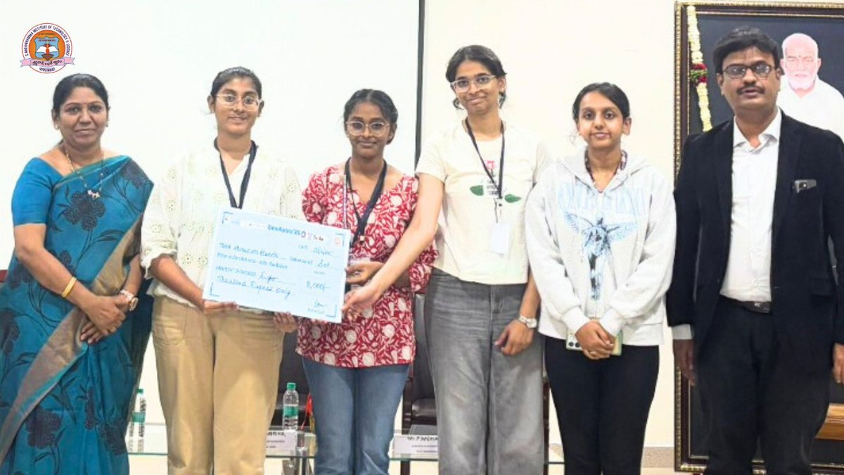 Gnits_Hyd's tweet image. DevAstra '25, organised by ACM-W #GNITS, in collaboration with #ACMW #BVRIT was a thrilling 24 hour #hackathon bringing 55 teams together, where students showcased groundbreaking solutions on deepfake technology and gamified learning.
#DevAstra #EngineeringCollege #Womeninsteam