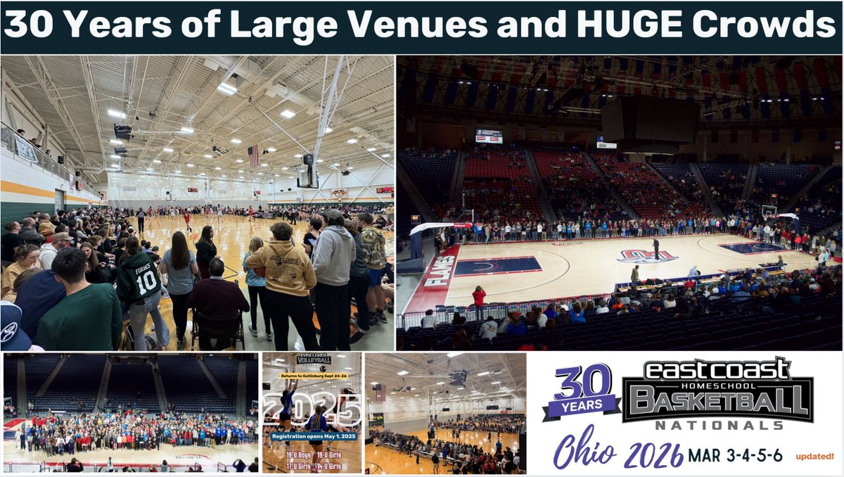 #ECBuzz!
Join our mailing list for Ohio 2026!  
30 years of large venues and huge crowds.  We take it on the road to Hamilton, OH in March 2026