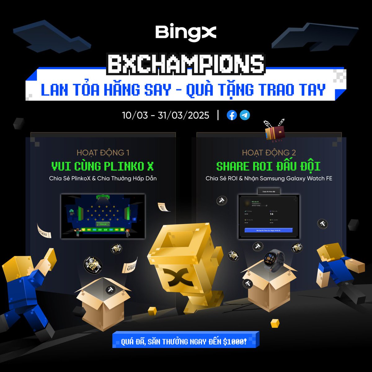 sayegh_sung's tweet photo. @HunterAndrew9x6 Trời ơi, BXChampions đang có sự kiện cực hot! Tham gia ngay để có cơ hội nhận $1000, Samsung Galaxy Watch FE, USDT, TRUMSOL và nhiều phần quà hấp dẫn khác ae vào gr BINGX tham gia nè https://t.co/67TMBWAoC2 https://t.co/to5WTEqZTe