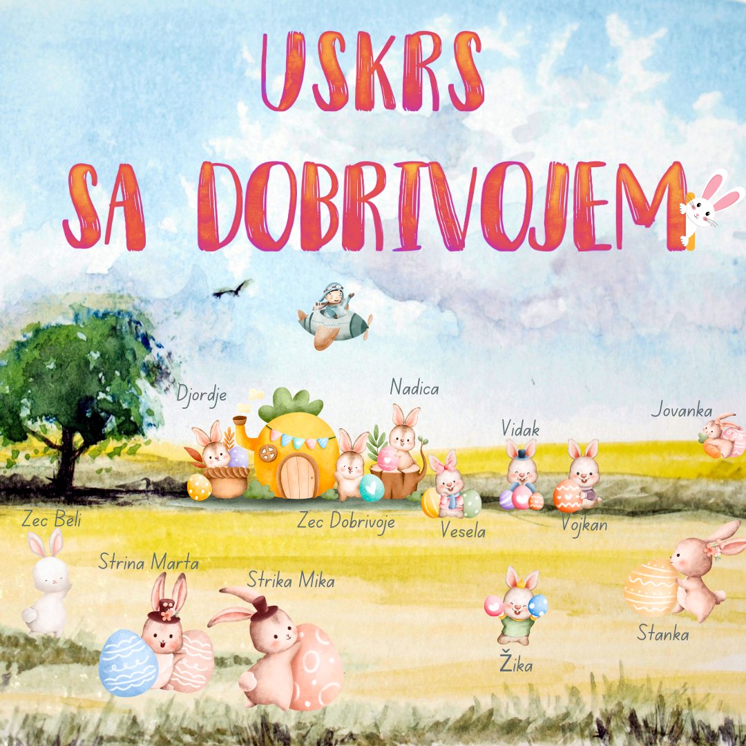 UvekD's tweet photo. Zvanično započinjemo sa našom uskršnjom akcijom prikupljanja poklona za decu koja se leče od raka na Institutu za onkologiju i radiologiju Srbje. 
Prijavite se putem linka: https://t.co/ibGplaCmB9
i od nas ćete putem mejla dobiti informacije o tome šta poklon može da sadrži ☺️ https://t.co/Q33P95UoRu