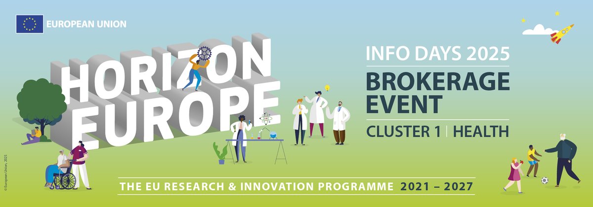 Join our #HorizonEu Cluster 1 #Health online 𝗕𝗿𝗼𝗸𝗲𝗿𝗮𝗴𝗲 — May 5-6, 2025!🗓️📌
Planning to prepare a proposal for the calls 2025? 
✅ Engage in online bilateral meetings🤝
✅ Pitch your ideas/expertise👨‍💼
Registration until April 30, 2025!
…izon-europe-brokerage-2025.b2match.io
