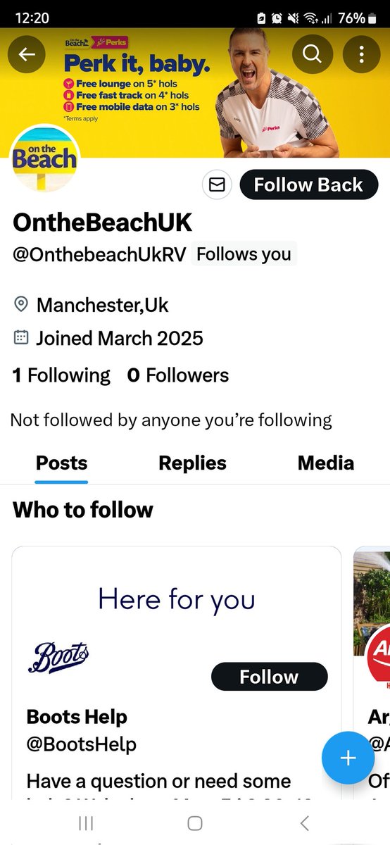 tanyamfc's tweet photo. @OntheBeachUK these are trying to phish for info off your tweets......... https://t.co/eX5F5NpEuq