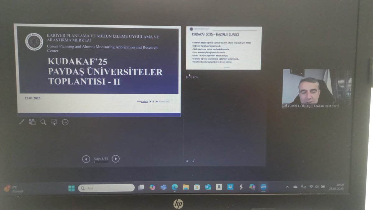 📣 KUDAKAF'25 paydaş üniversiteleri ile fuar hazırlıklarını görüştüğümüz ikinci toplantımızı gerçekleştirdik

#kudakaf #AtatürkÜniversitesi #fuar #cbiko