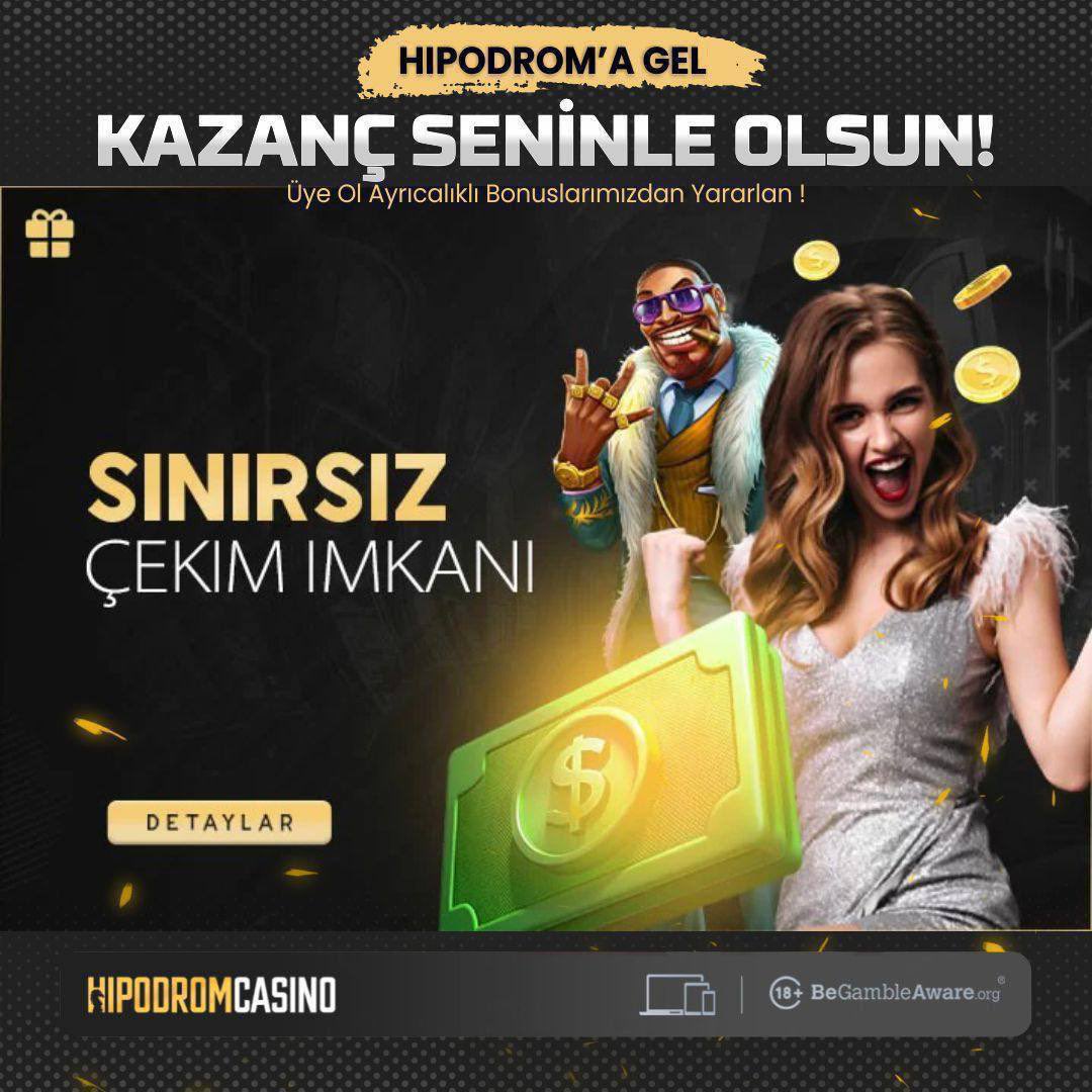 🌟 #HIPODROMCASINO SINIR TANIMIYOR!

⚡️ Gün içinde Sınırsız Çekim İmkanı ile Maksimum 20 Dakika İçerisinde Ödüyoruz ⚡️

🏦 Yatırımını Yap, Bonusu Al, Sınırsız Çekim Ver!

⌛️ 1 saat aralıklarla günlük sınırsız çekim verilebilir.

💵 7/24 Çekim İmkanı!

🪙 t2m.io/Hipodromgiris
