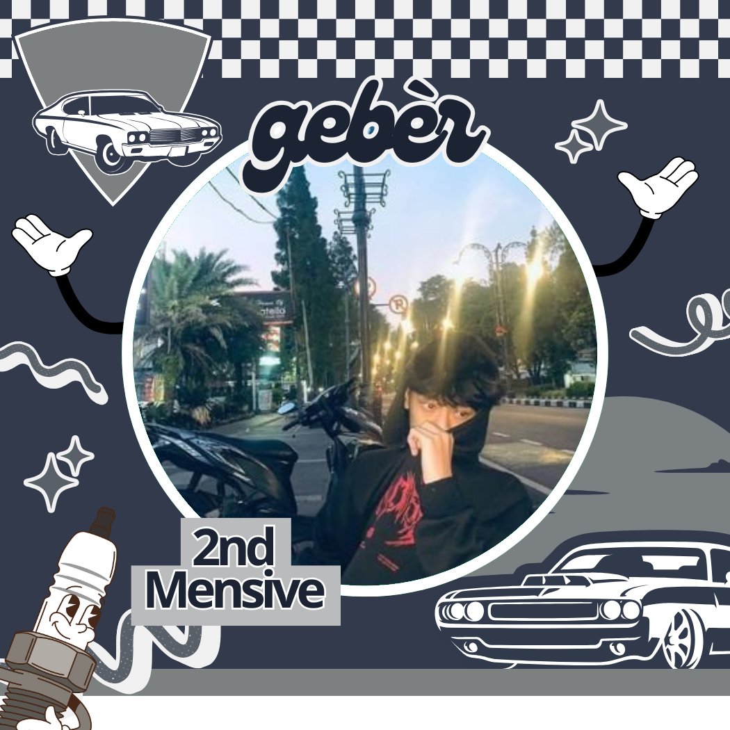 #NewProfilePic  happy mensive geber geber semoga semogi maaf telat dikit @frunnker <a href="/polwusi/">gitak</a> <a href="/clourway/">ahan fadhlan</a>