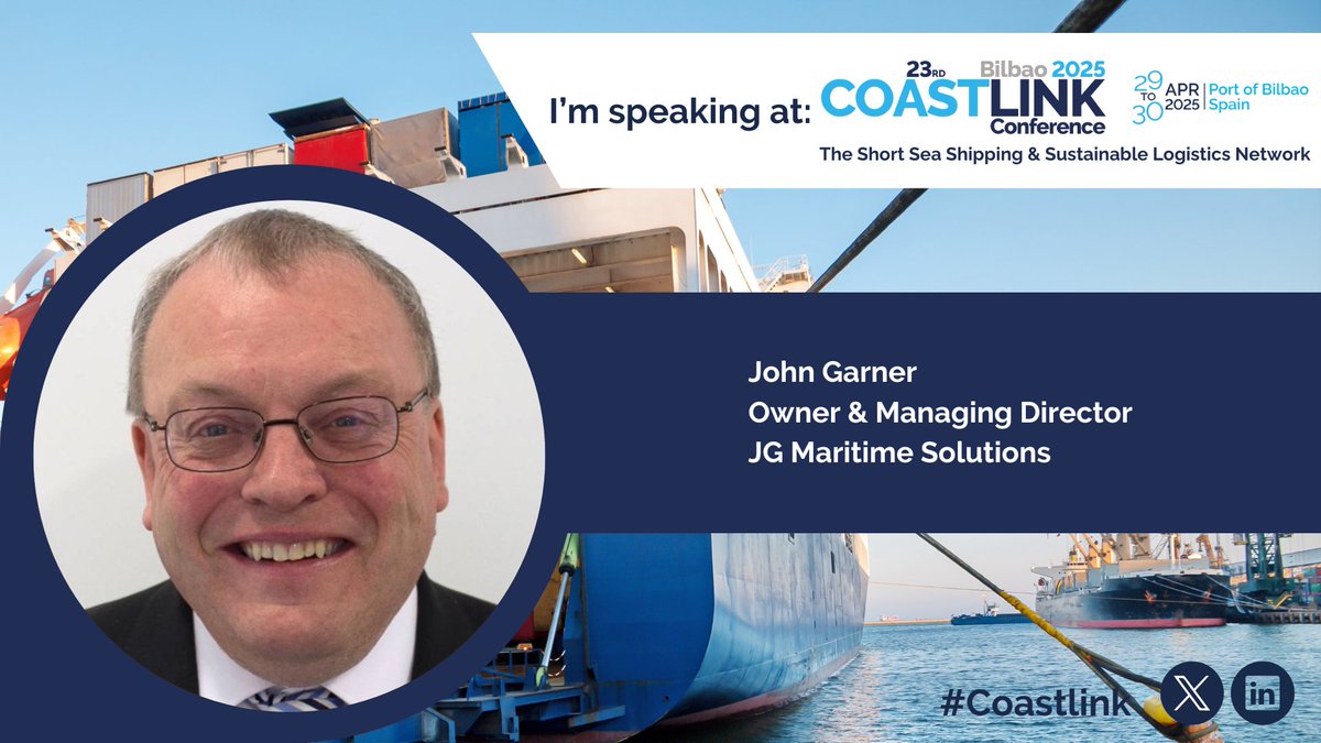 MaritimeP2X's tweet photo. @d_surplus and John are off to Bilbao for #CoastLink2025 to share insights on our NI/GB Green Shipping Corridor project.

@Coastlinkconf brings leaders together to innovate short sea &amp; feeder shipping. Let’s build a greener maritime future!🌍🚢

Planning to attend? Let’s connect! https://t.co/4XDrLk0uP5