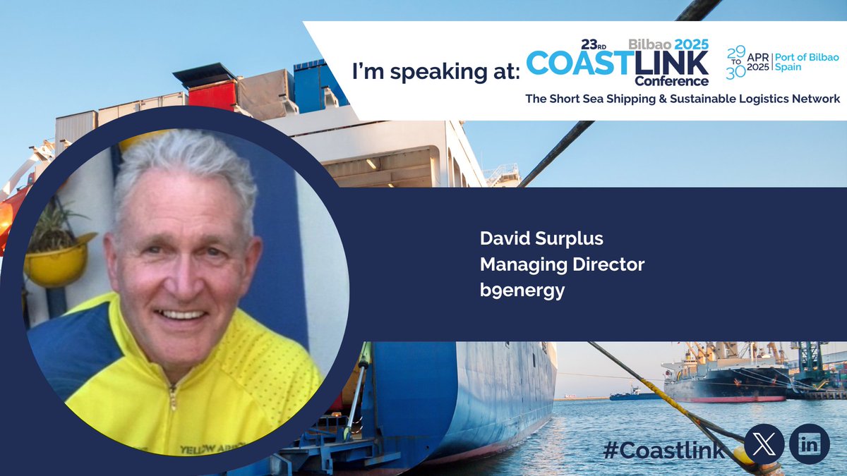 MaritimeP2X's tweet photo. @d_surplus and John are off to Bilbao for #CoastLink2025 to share insights on our NI/GB Green Shipping Corridor project.

@Coastlinkconf brings leaders together to innovate short sea &amp; feeder shipping. Let’s build a greener maritime future!🌍🚢

Planning to attend? Let’s connect! https://t.co/4XDrLk0uP5