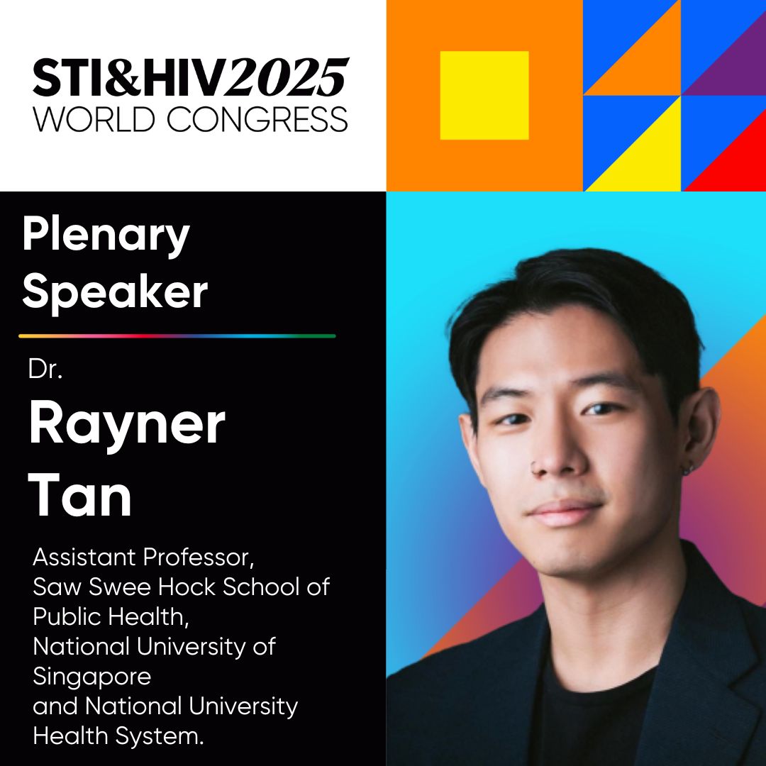STIHIV2025's tweet photo. π’ Plenary Speaker Spotlight: Dr. Rayner Tan!
Dr. @raynerkjtan , Assistant Professor at NUS, is a leader in health equity, stigma research, and implementation science.
Hear him speak at #STIHIV2025!
π https://t.co/IHKevRkOsC
#HIVResearch #STIResearch #PublicHealth https://t.co/TZJoPL9xq9
