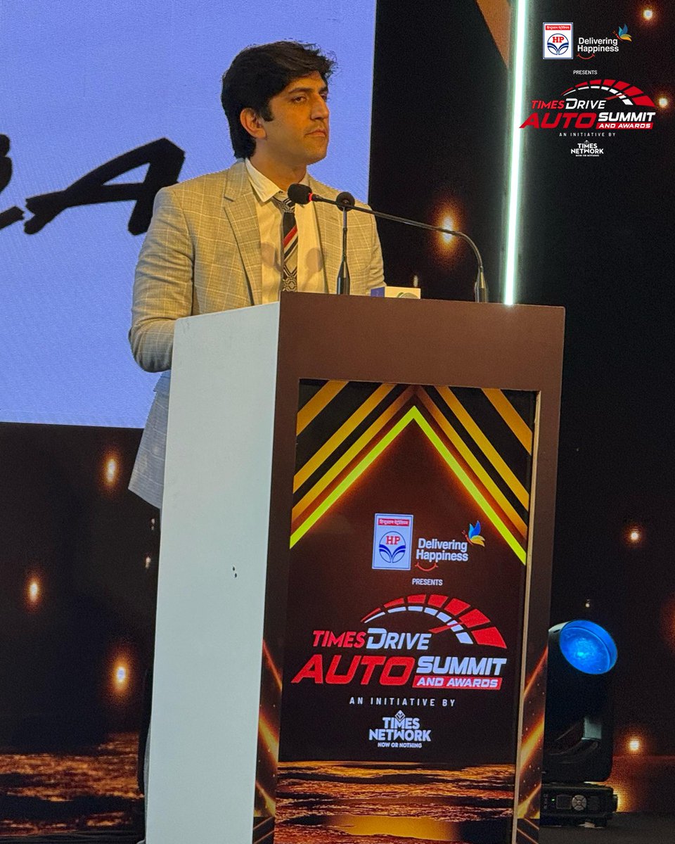 TimesNetwork (@timesnetwork) on Twitter photo Setting the stage for innovation and excellence! Times Network's Rohit Chadda kicks off the Times Drive Auto Summit & Awards 2025 with an inspiring welcome speech, celebrating the future of mobility.
#AutoRetailFuture #EVImpact #TimesDriveAutoSummitAndAwards
<a href="/FADA_India/">FADA</a>
<a href="/HPCL/">Hindustan Petroleum Corporation Limited</a> Setting the stage for innovation and excellence! Times Network's Rohit Chadda kicks off the Times Drive Auto Summit & Awards 2025 with an inspiring welcome speech, celebrating the future of mobility.
#AutoRetailFuture #EVImpact #TimesDriveAutoSummitAndAwards
<a href="/FADA_India/">FADA</a>
<a href="/HPCL/">Hindustan Petroleum Corporation Limited</a>