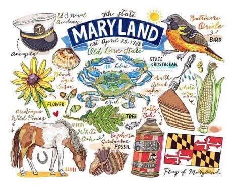 Happy #MarylandDay to all my fellow native Marylanders! 🦀