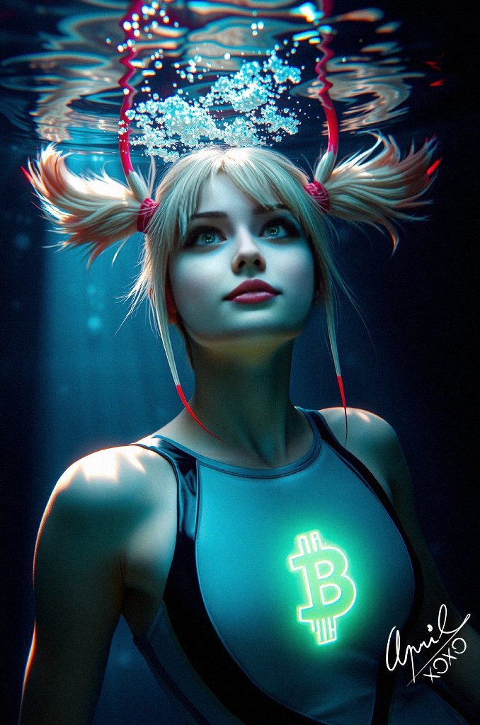 DeniedBySystem's tweet photo. Underwater? No problem. HODLers don’t panic, we just hold our breath and wait for the tide to turn. 🌊💎🤲 https://t.co/hUf5yXKjES