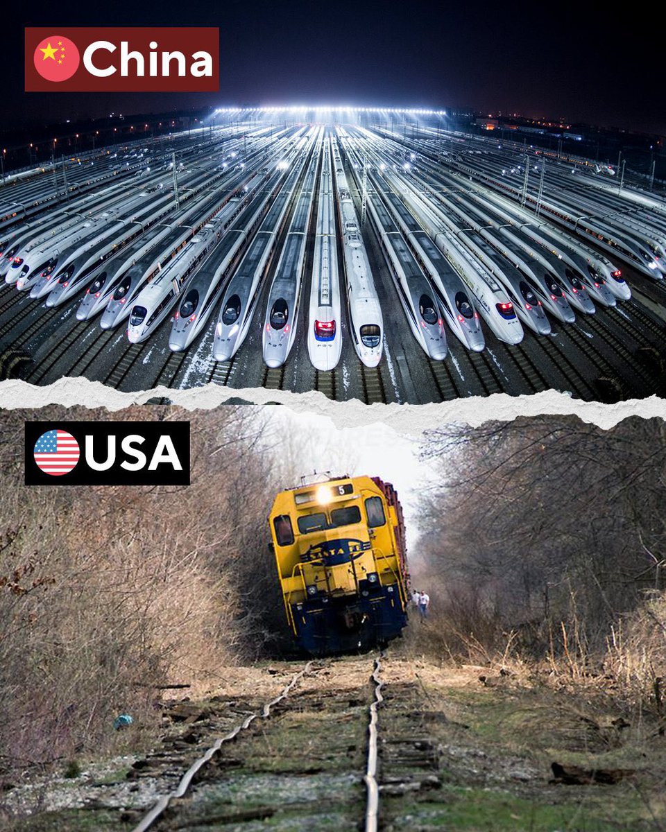 PeterLee0131's tweet photo. Comparing infrastructure.

Socialist vs Capitalist

#Infrastructure https://t.co/IrpUcV6yC6