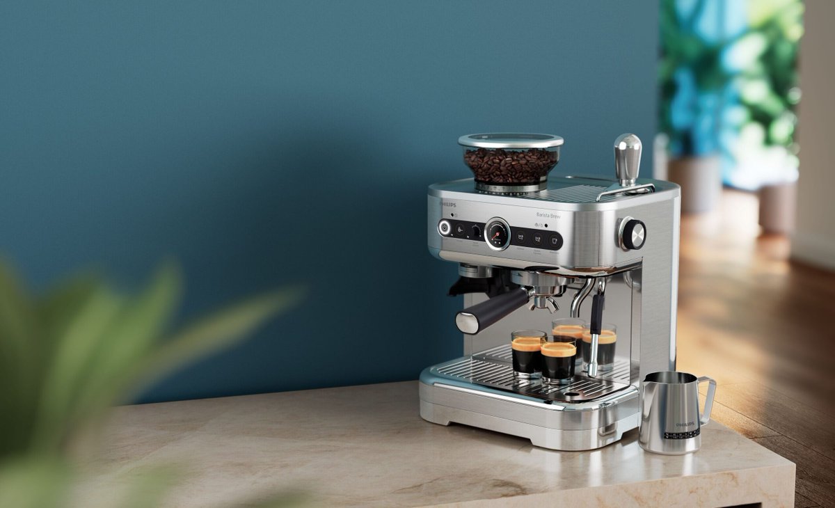 Philips lanceert Barista Brew: dé semi-automatische espressomachine voor de thuisbarista dlvr.it/TJkxhT #barista #koffiegek #koffie