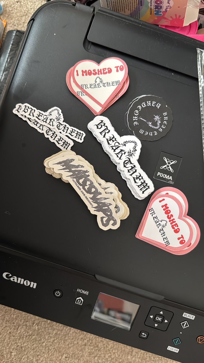 Starting doing stickers for the crew with my wife, she does all the work and I sit on the sofa watching YouTube.