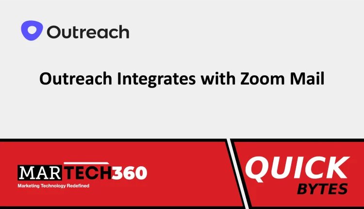 360MarTech's tweet image. @outreach_io Integrates with @Zoom Mail

𝐑𝐞𝐚𝐝 𝐌𝐨𝐫𝐞: martech360.com/quick-byte/out…

#salesenablement #emailmarketing #EmailTracking #martech360 #news #Outreach #Salesemailautomation #salesexecutionplatform