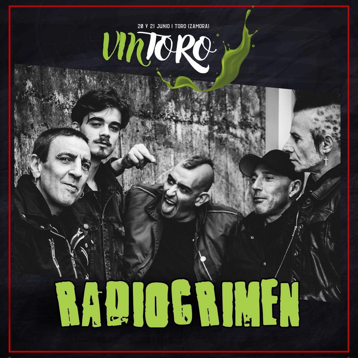 🔥RADIOCRIMEN🔥
¡DESPUÉS DE LO DEL AÑO PASADO EN LA PLAZA NO PODÍAN FALTAR ESTE AÑO EN #VINTORO ! 
🎉🎉🎉🎉🎉
<a href="/radiocrimen/">Radiocrimen</a>
Entradas en <a href="/wegowES/">wegowes</a>

AHORA SI QUE SÍ, ¡¡ÚLTIMAS ENTRADAS!!
Y link en bio
#vintoro #vintoro25 #vuelveelfuego