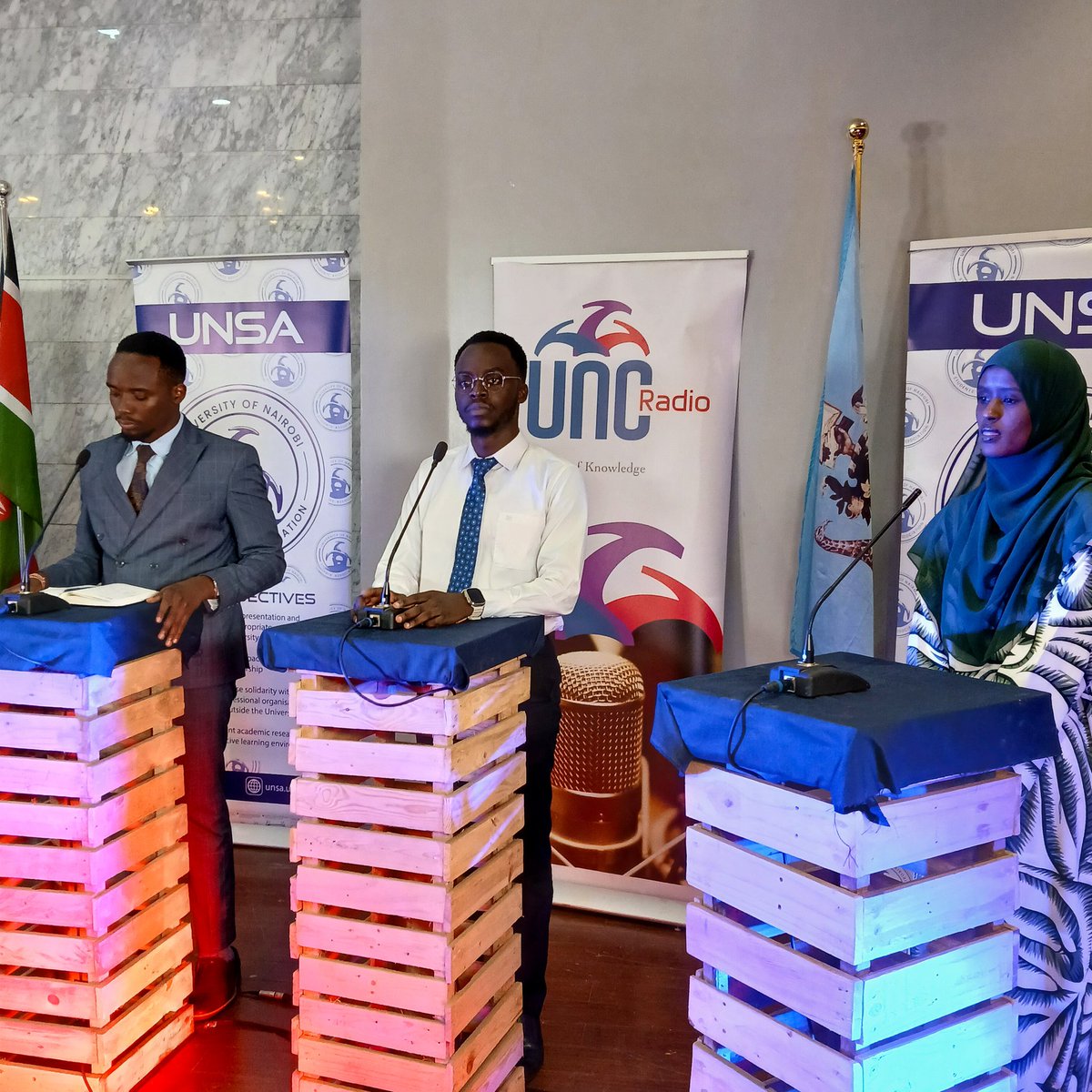 UNC TV (@unctvke) on Twitter photo Tune in to the UNSA COUNCIL DEBATE Happening noww on UNC TV and make an informed decision on the 26th of March as you cast your vote🗳️
youtube.com/live/wADkerA1j…
#UNSAEleections2025 #SisiniUoN #CouncilDebate <a href="/uonbi/">University of Nairobi</a> <a href="/CouncilUnsa/">UNSA ELECTORAL COUNCIL</a> <a href="/CouncilUnsa/">UNSA ELECTORAL COUNCIL</a> Tune in to the UNSA COUNCIL DEBATE Happening noww on UNC TV and make an informed decision on the 26th of March as you cast your vote🗳️
youtube.com/live/wADkerA1j…
#UNSAEleections2025 #SisiniUoN #CouncilDebate <a href="/uonbi/">University of Nairobi</a> <a href="/CouncilUnsa/">UNSA ELECTORAL COUNCIL</a> <a href="/CouncilUnsa/">UNSA ELECTORAL COUNCIL</a>