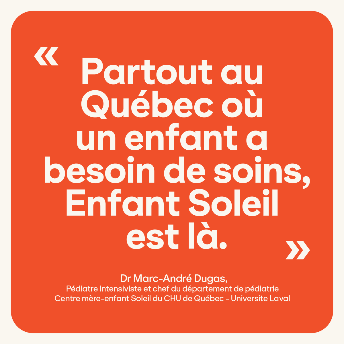 EnfantSoleil's tweet photo. Du beau à l’horizon partout au Québec 💛

Grâce à votre soutien, des centaines d’enfants à travers le Québec auront accès à des soins encore meilleurs, plus humains et adaptés à leurs besoins. 💛

Découvrez l’impact concret de votre générosité ici 👇
https://t.co/V3p1ZbuOfX https://t.co/0kWZPaXiQV