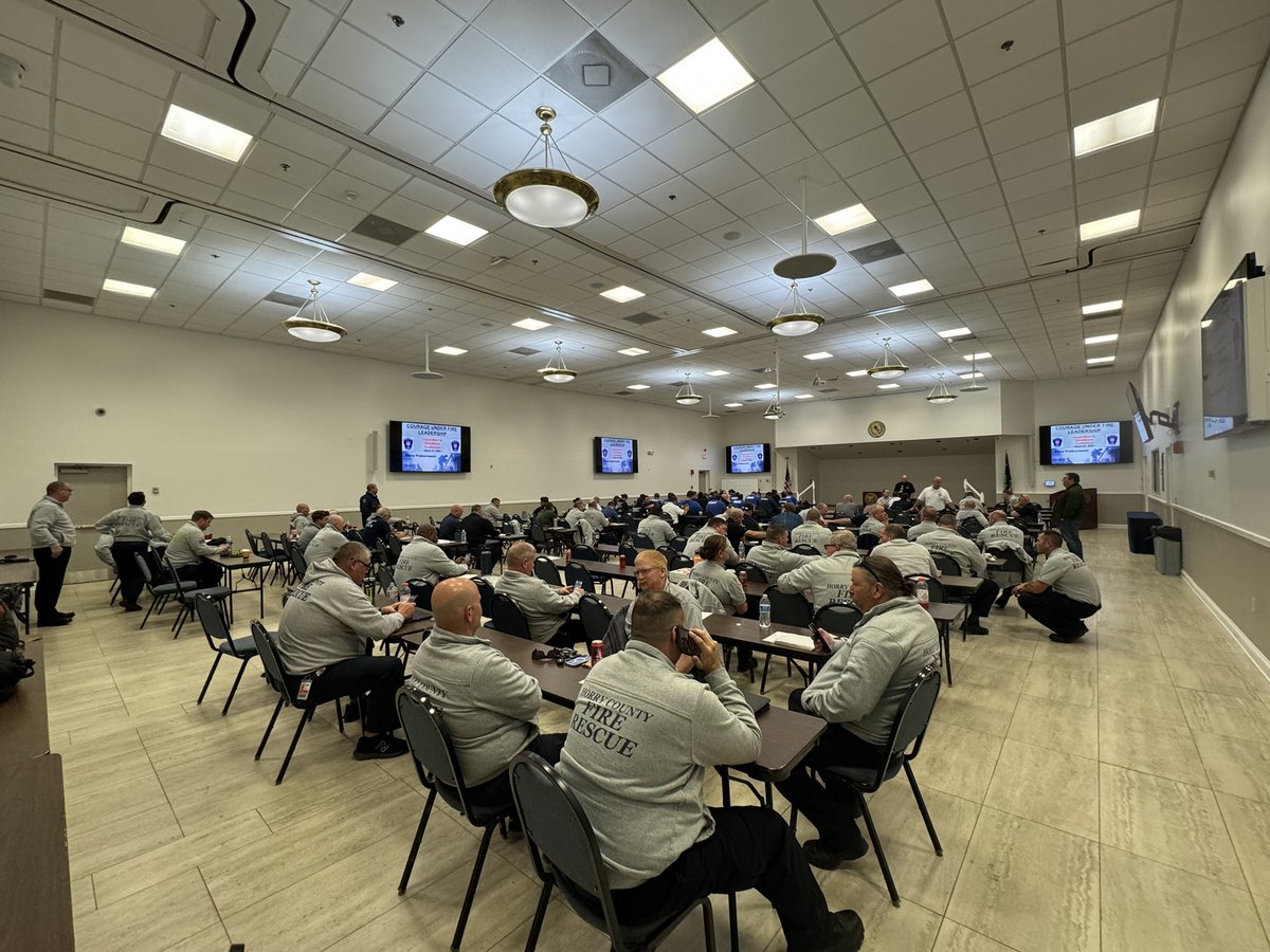 Honored to be a part of the Horry County Fire Rescue Committed to Excellence Conference, sharing the stage with some friends &amp; brothers. To the 100+ attendees, thank you for the gift of your time &amp; the engaging conversations we had on leadership &amp; teamwork best practices!