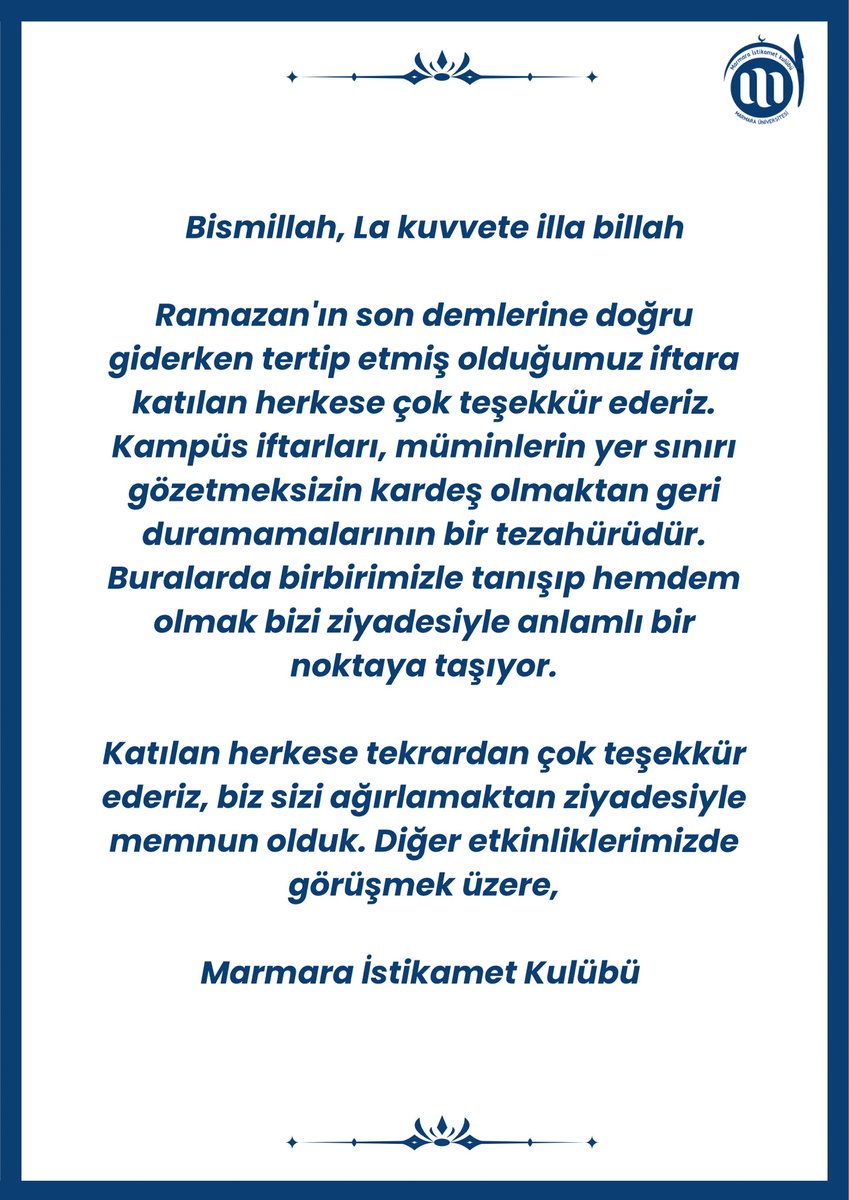 Marmara İstikamet Kulübü (@maristikamet) on Twitter photo 