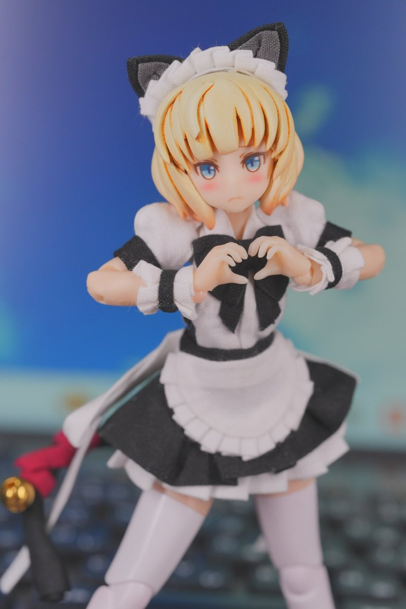 あざとい堂さんのネコミミメイド✨✨✨✨

可愛すぎる優勝🏆

#メガミデバイス